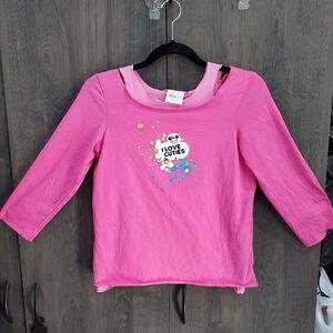 Disney Store Cuties T-Shirt Tank Top 😍 💗 Size XL 3/4 sleeves L👀K